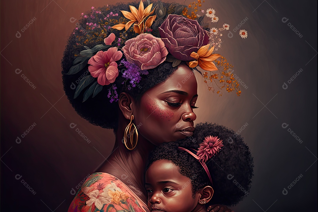 ilustração dia das mães