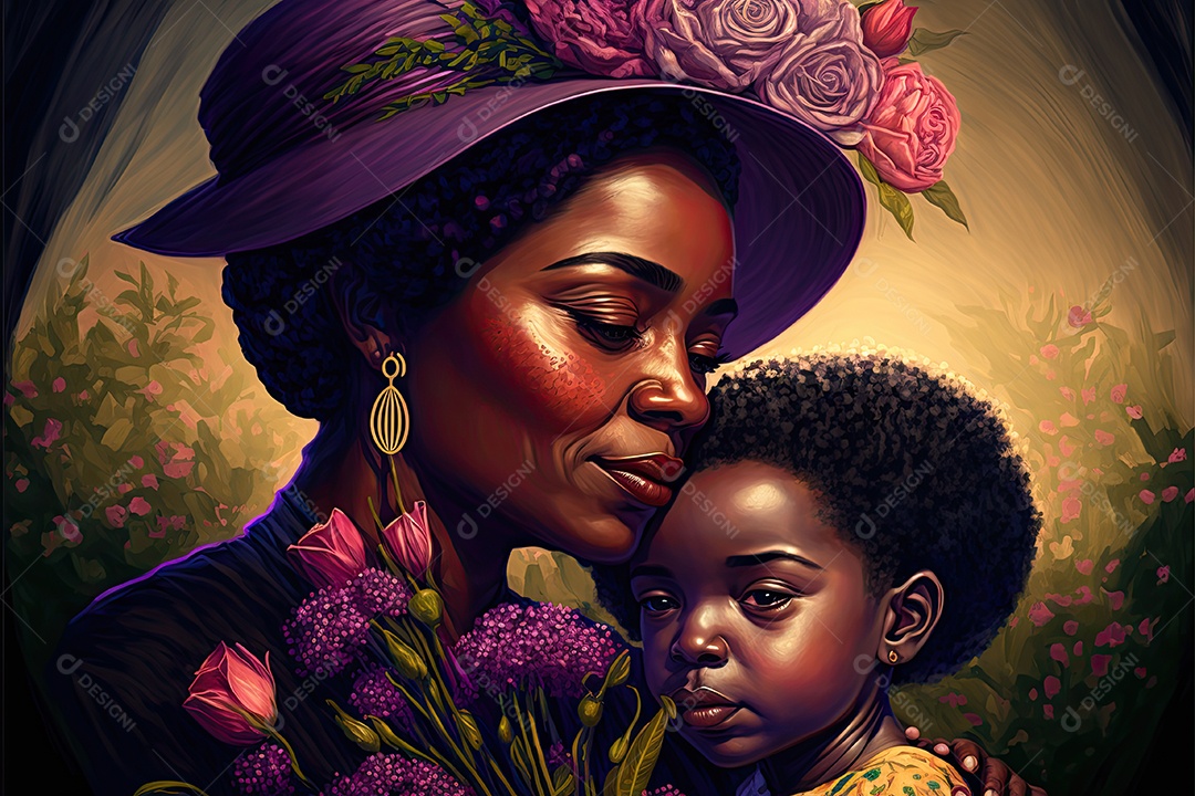 ilustração dia das mães