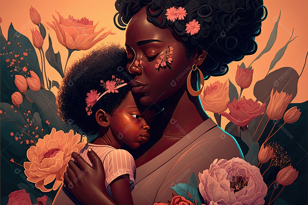 ilustração dia das mães