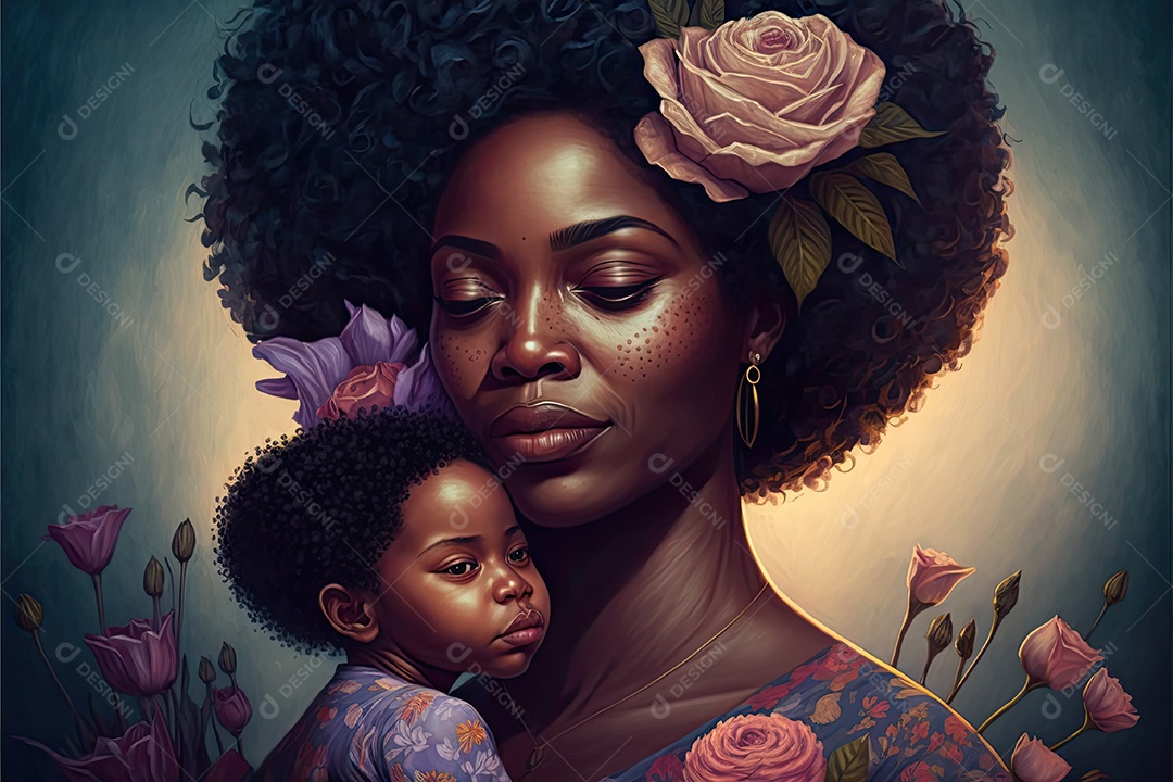 ilustração dia das mães