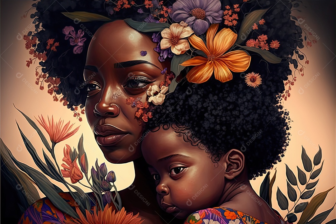 ilustração dia das mães