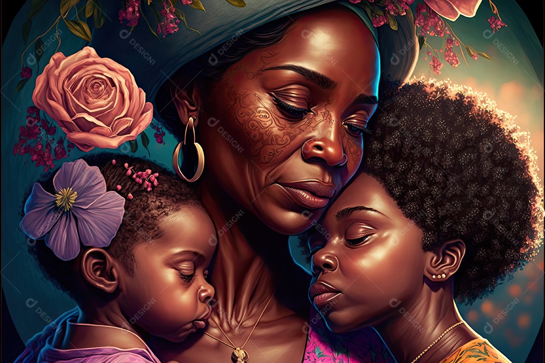 ilustração dia das mães