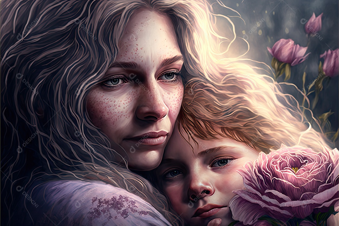 ilustração dia das mães