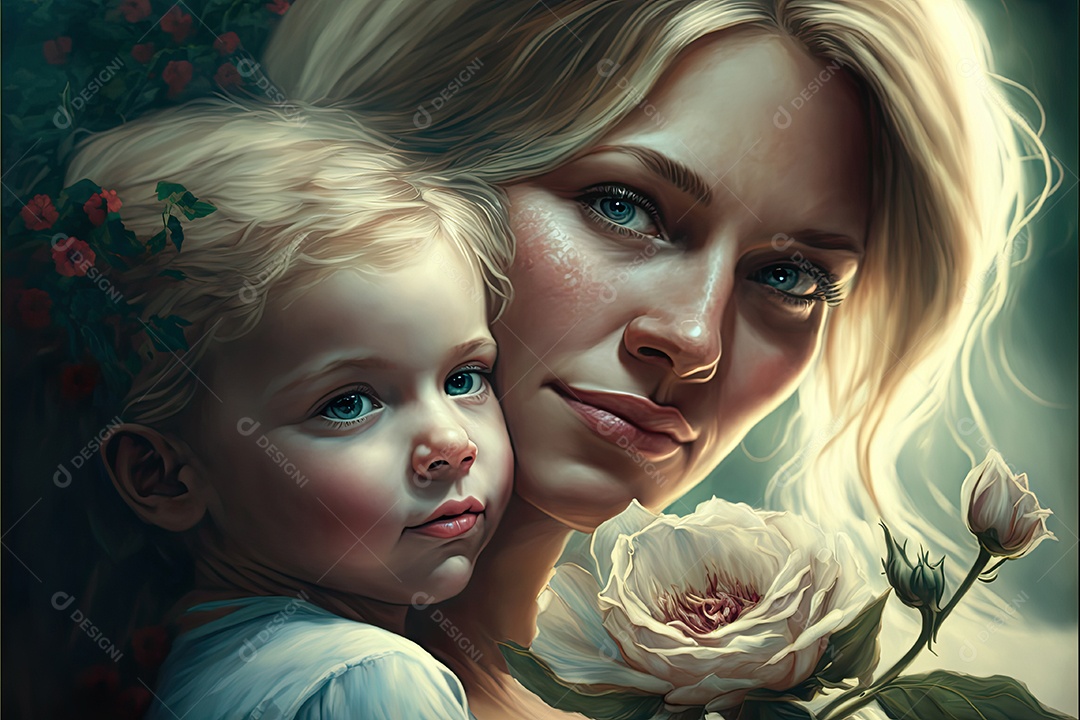 ilustração dia das mães