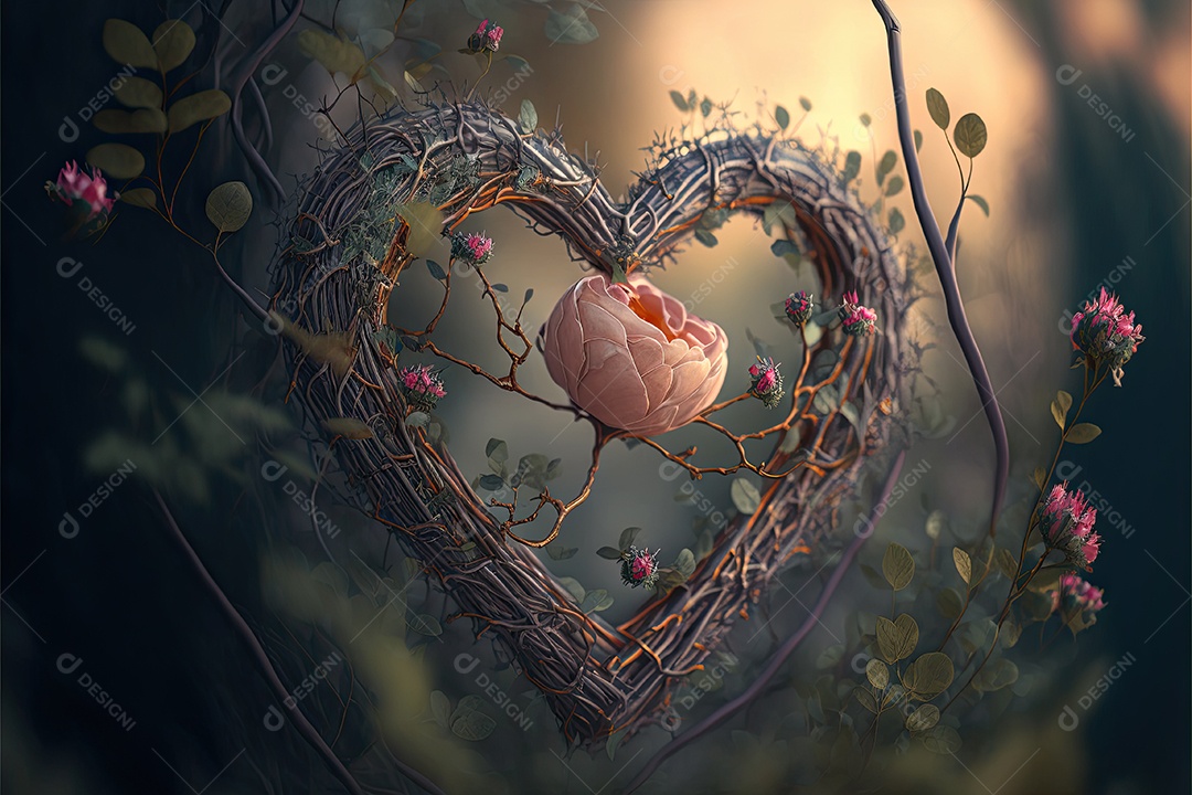 Ilustração sobre o dia dos namorados