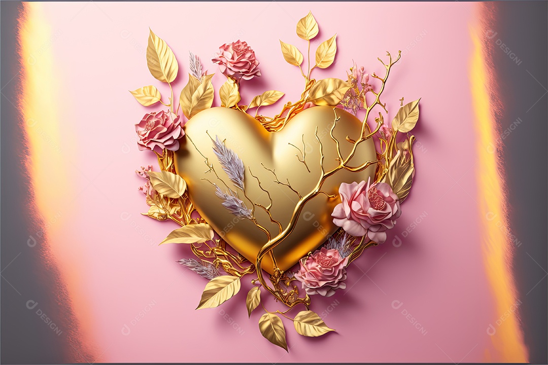 Ilustração sobre o dia dos namorados