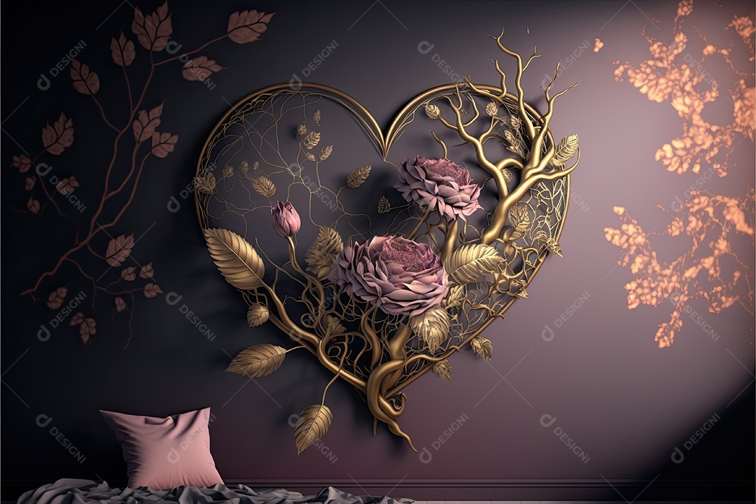 Ilustração sobre o dia dos namorados