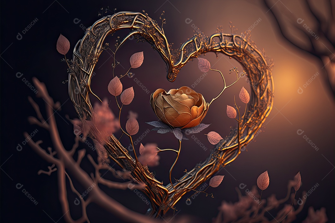 Ilustração sobre o dia dos namorados