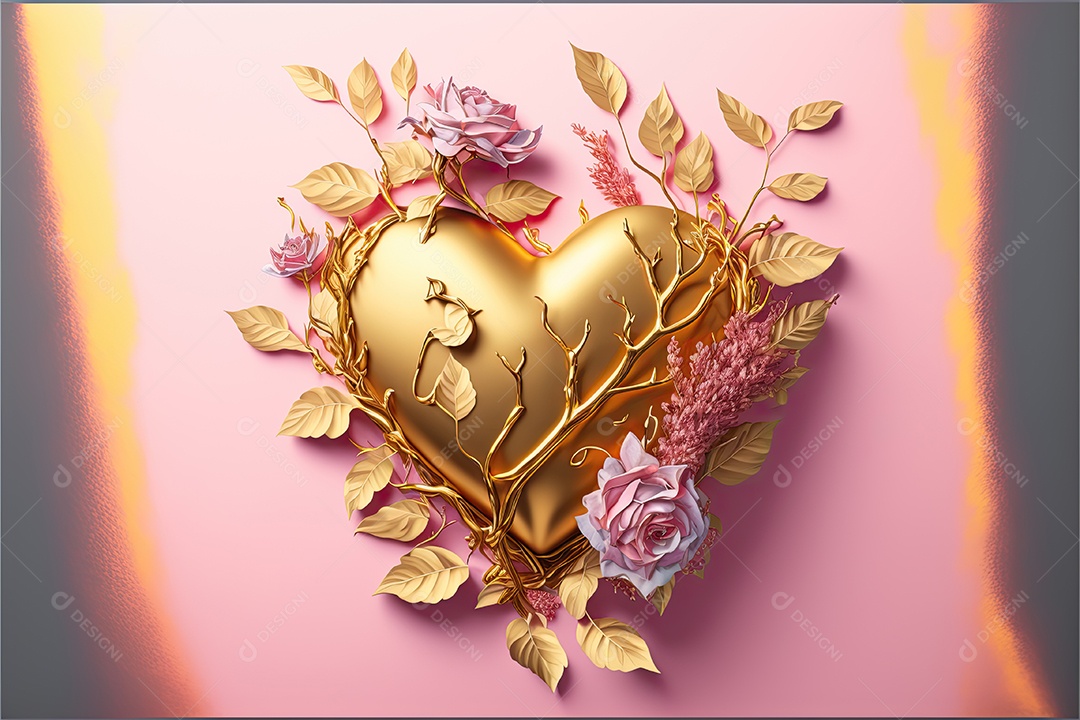 Ilustração sobre o dia dos namorados