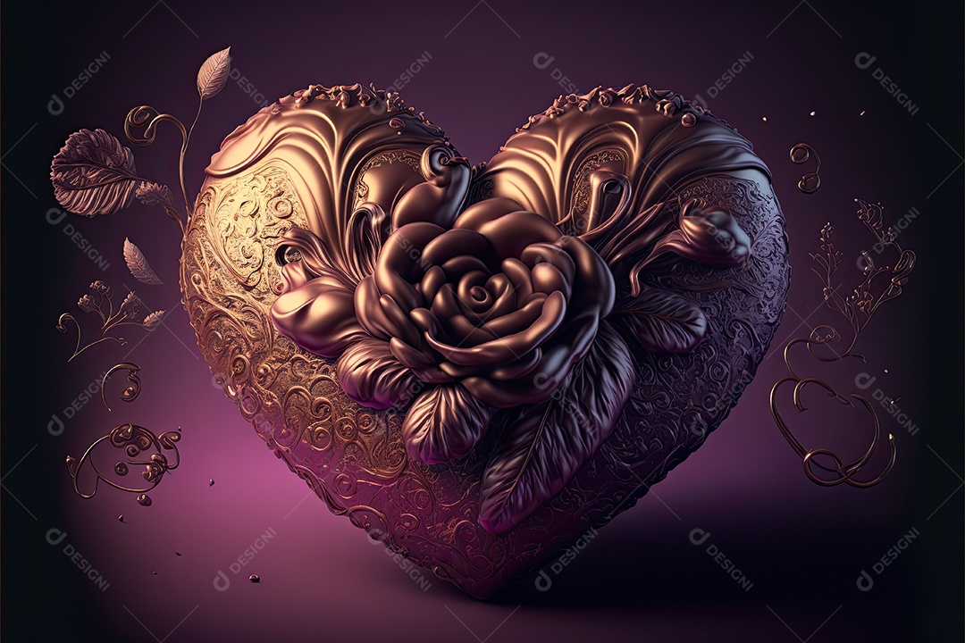 Ilustração sobre o dia dos namorados