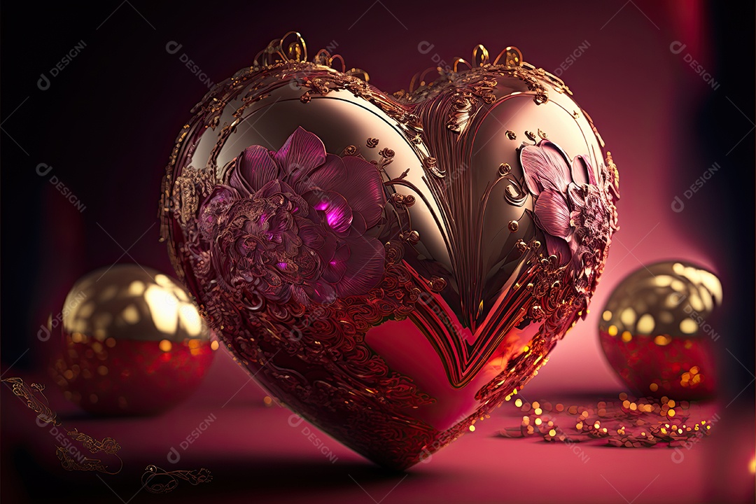 Ilustração sobre o dia dos namorados