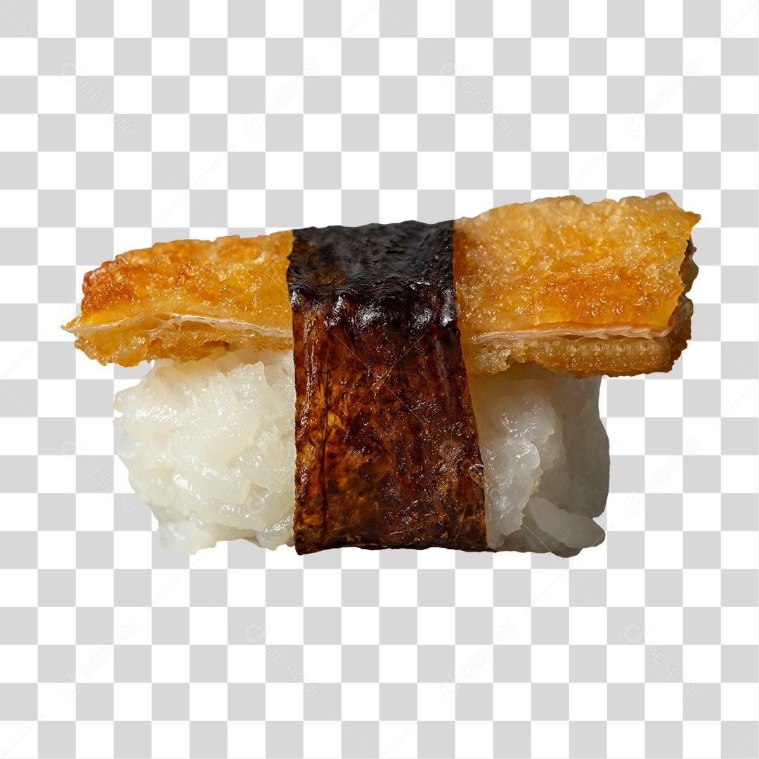 Sushi Skin Nigiri PNG Transparente