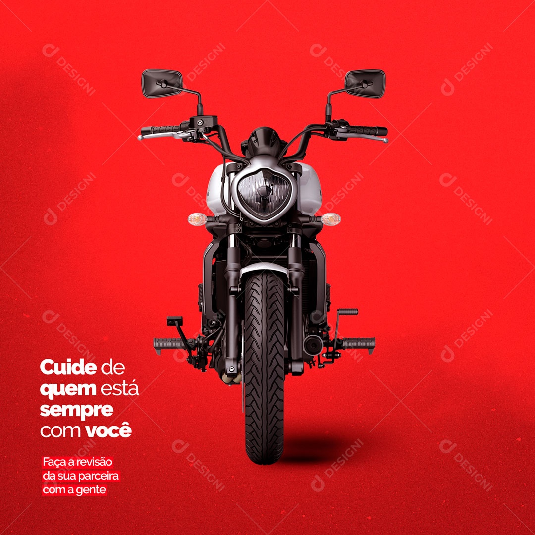 Faça a Revisão da Sua Parceira com a Gente Oficina Mecânica Social Media PSD Editável