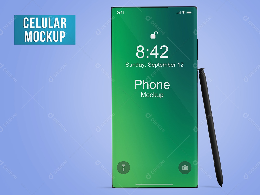 Mockup Celular PSD Editável