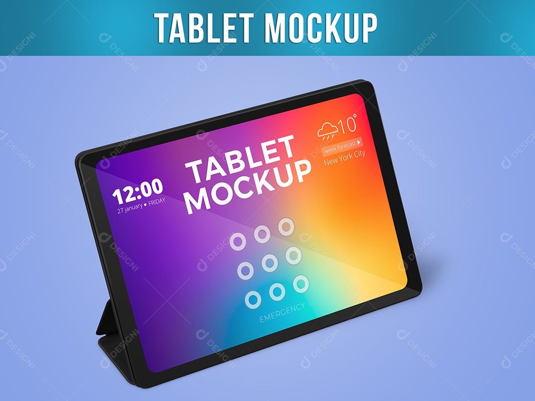 Mockup Tablete PSD Editável