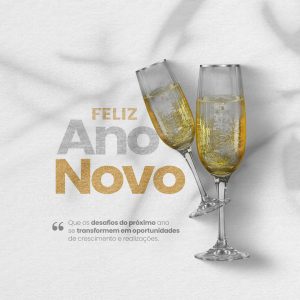 Social Media Feliz Ano Novo 2023 PSD Editável
