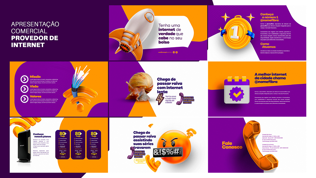 Apresentação Comercial Empreendimento Loteamento PSD Editável