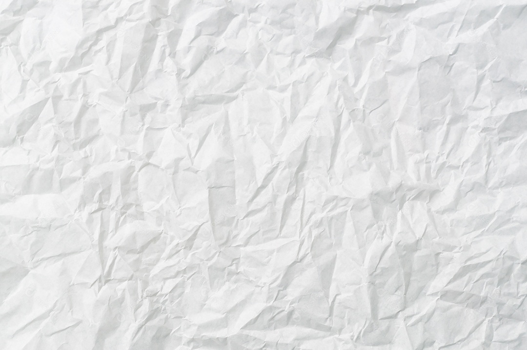 Lençol ou cobertor branco amassado ou enrugado com padrão