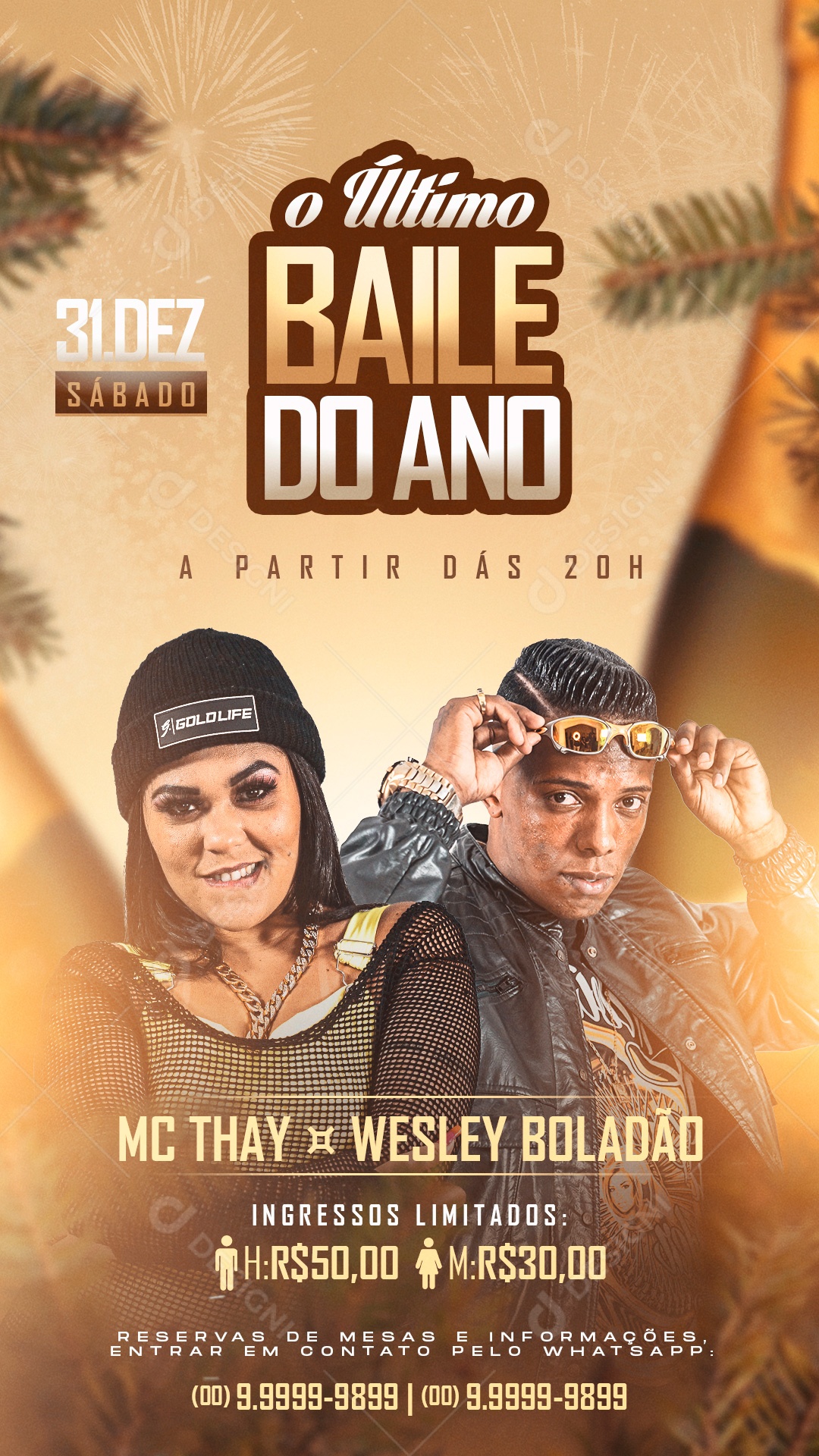 Post Stories Flyer Social Media PSD Editável