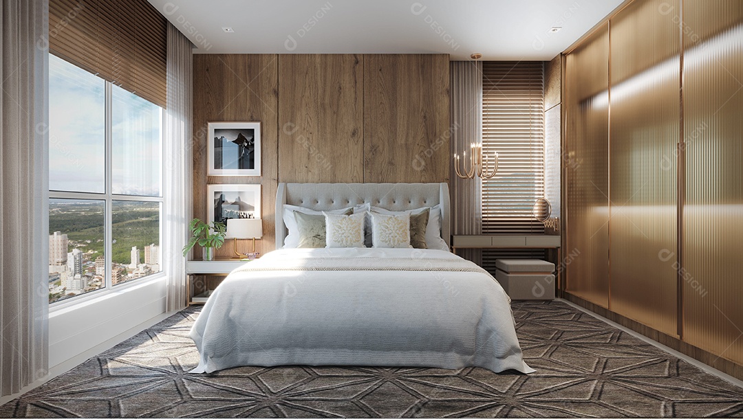 Linda casa decorada e planejada