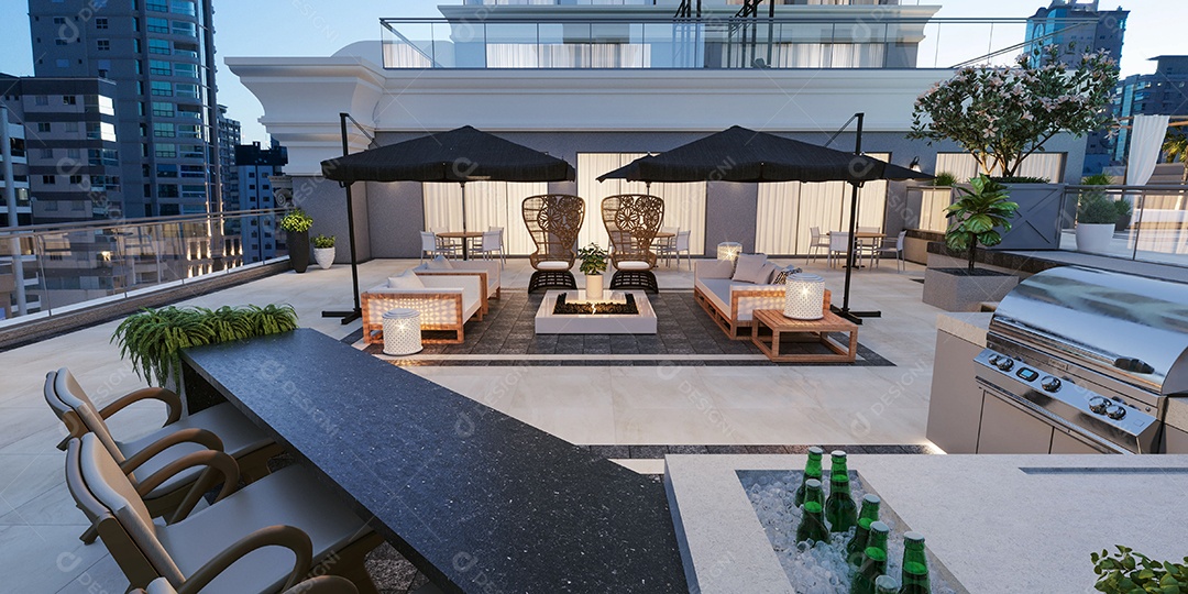 Linda casa decorada e planejada