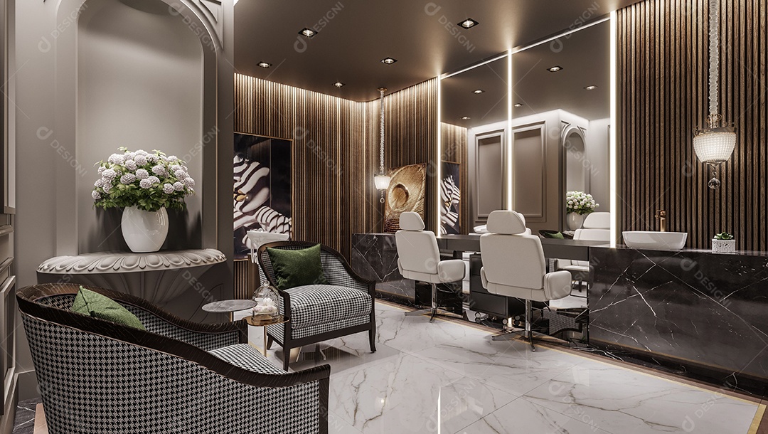 Linda casa decorada e planejada