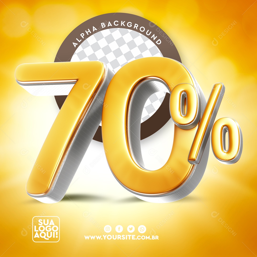 3D Element For Composition Discount 70% PSD