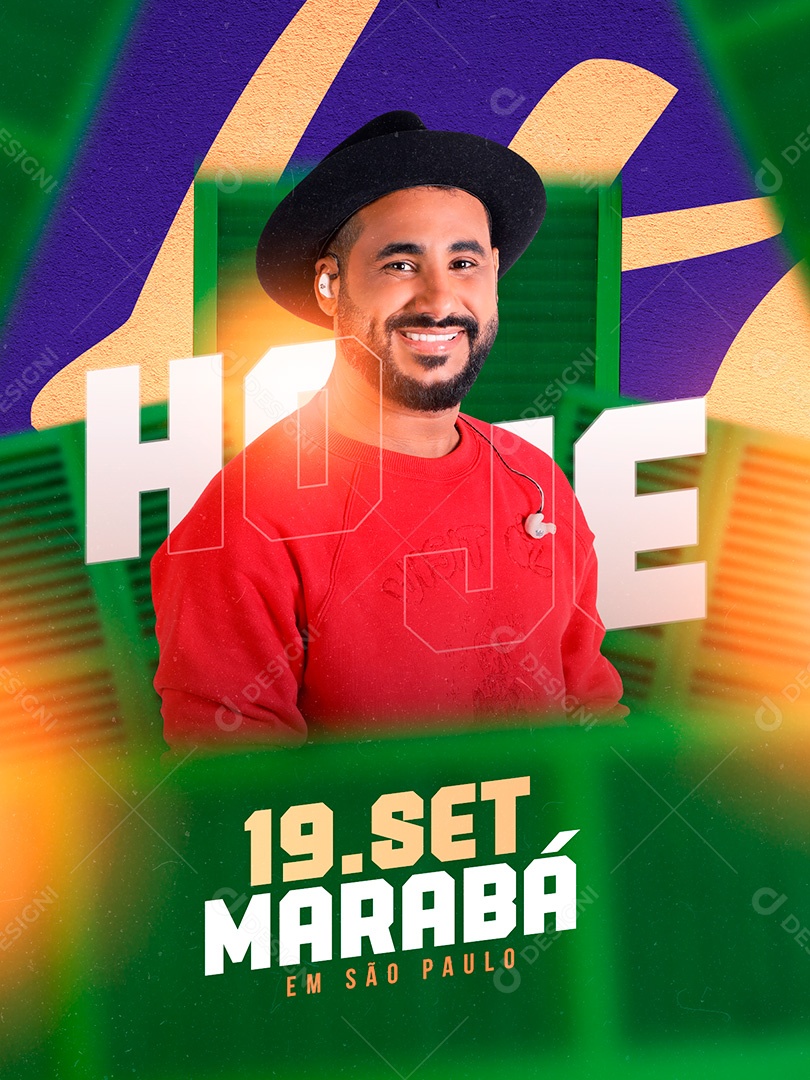 Post Flyer Eventos Social Media PSD Editável