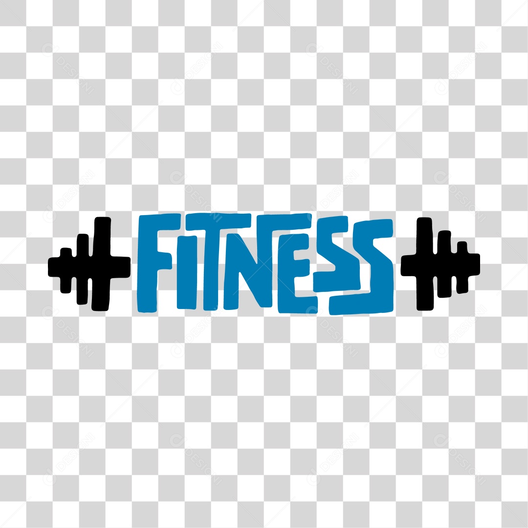 Lettering Academia Fitness EPS + PNG