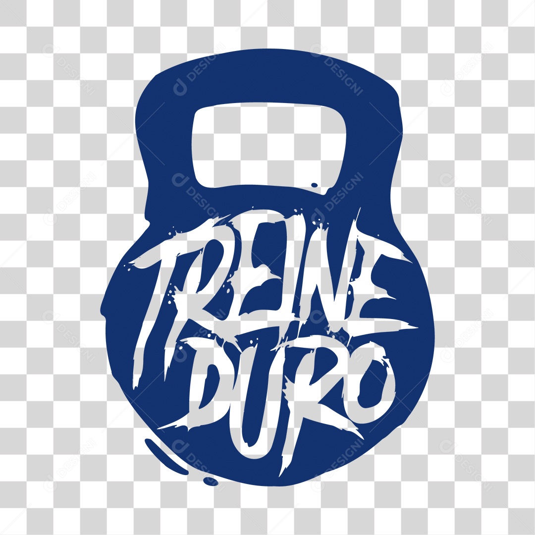 Lettering Academia Treine Duro EPS + PNG