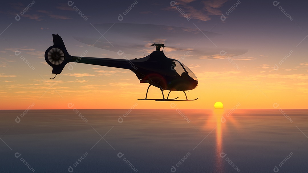 Aeronave sobrevoando sobre céu