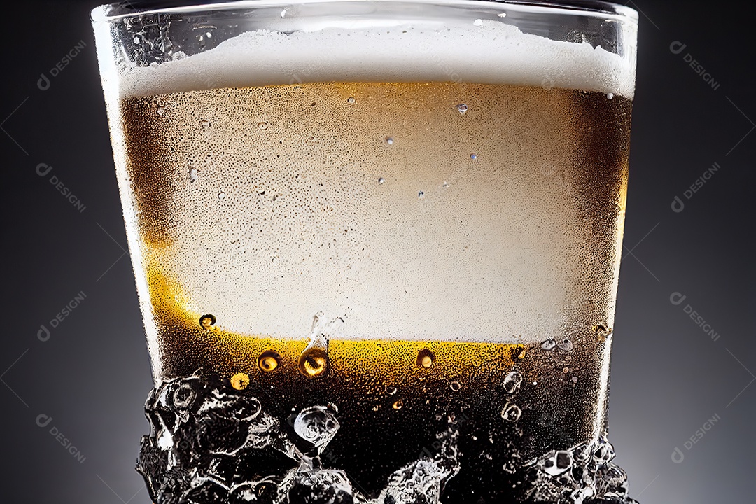 Caneca com cerveja artesanal na mesa