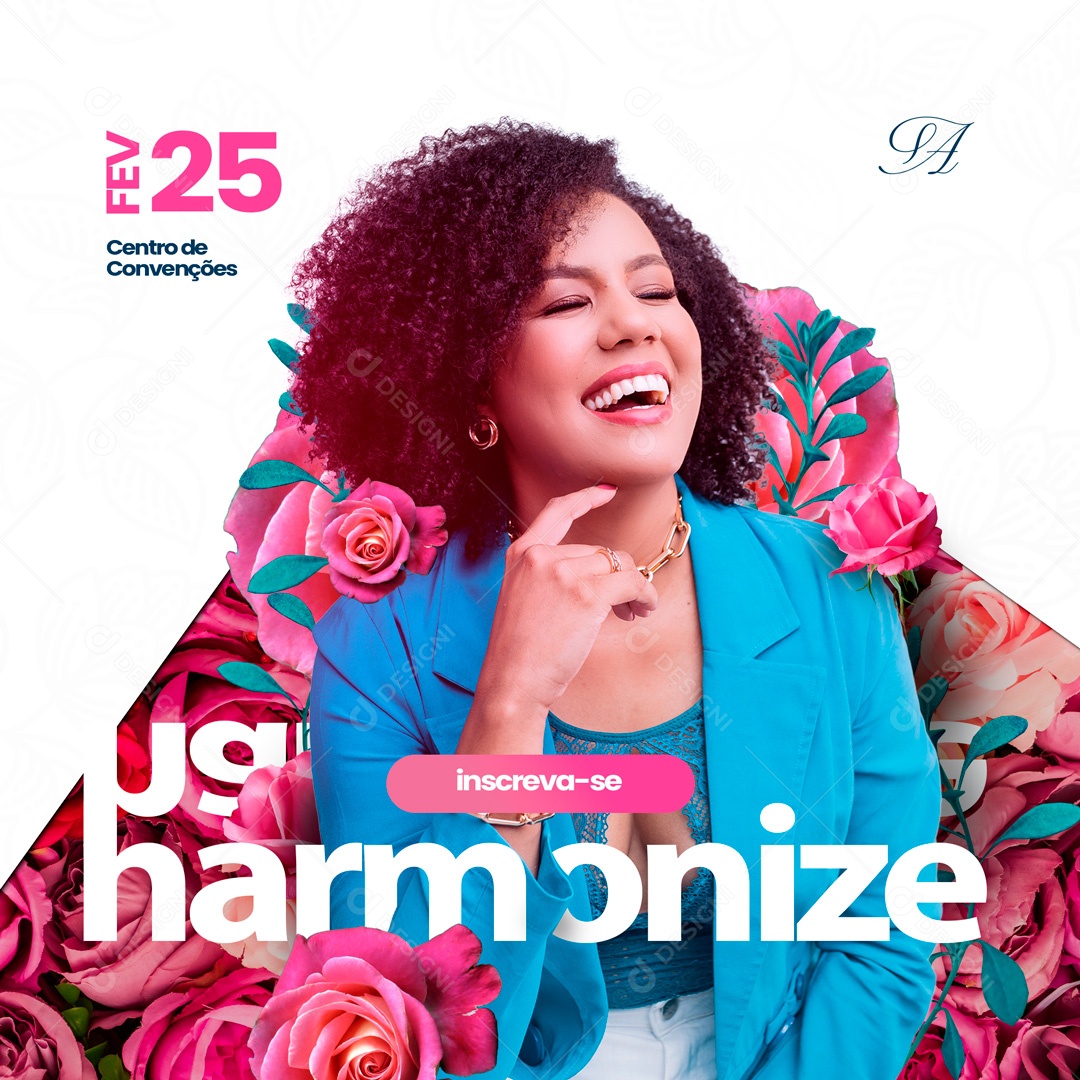 Workshop Harmonização Facial Inscreva - Se Social Media PSD Editável