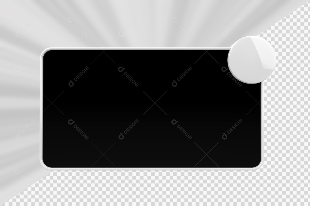 Caixa de Perguntas Preto Elemento 3D Para Composição PSD