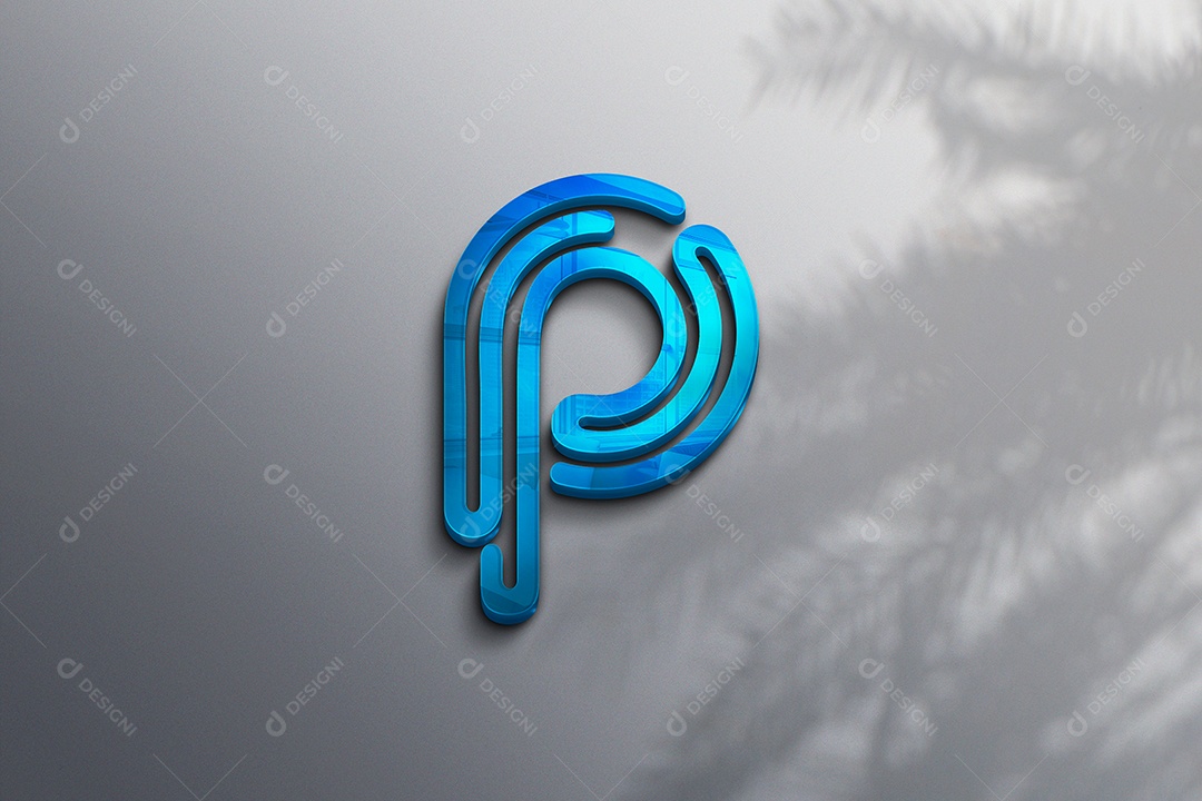 Mockup Logotipo PSD Editável