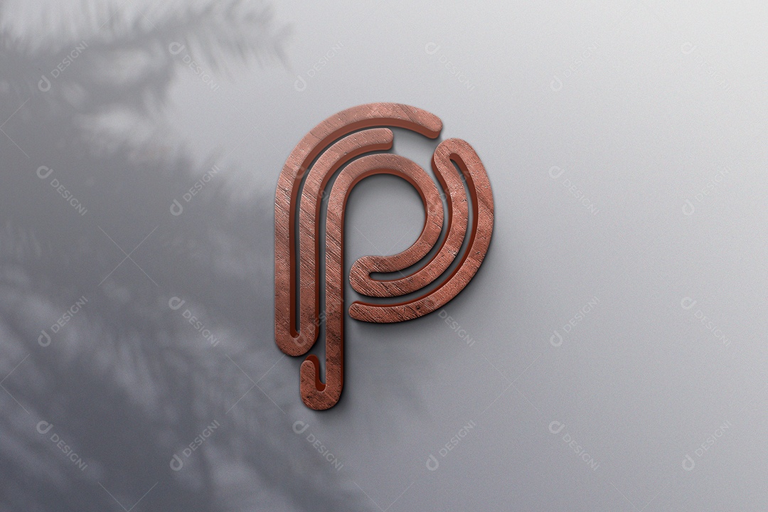 Mockup Logotipo PSD Editável