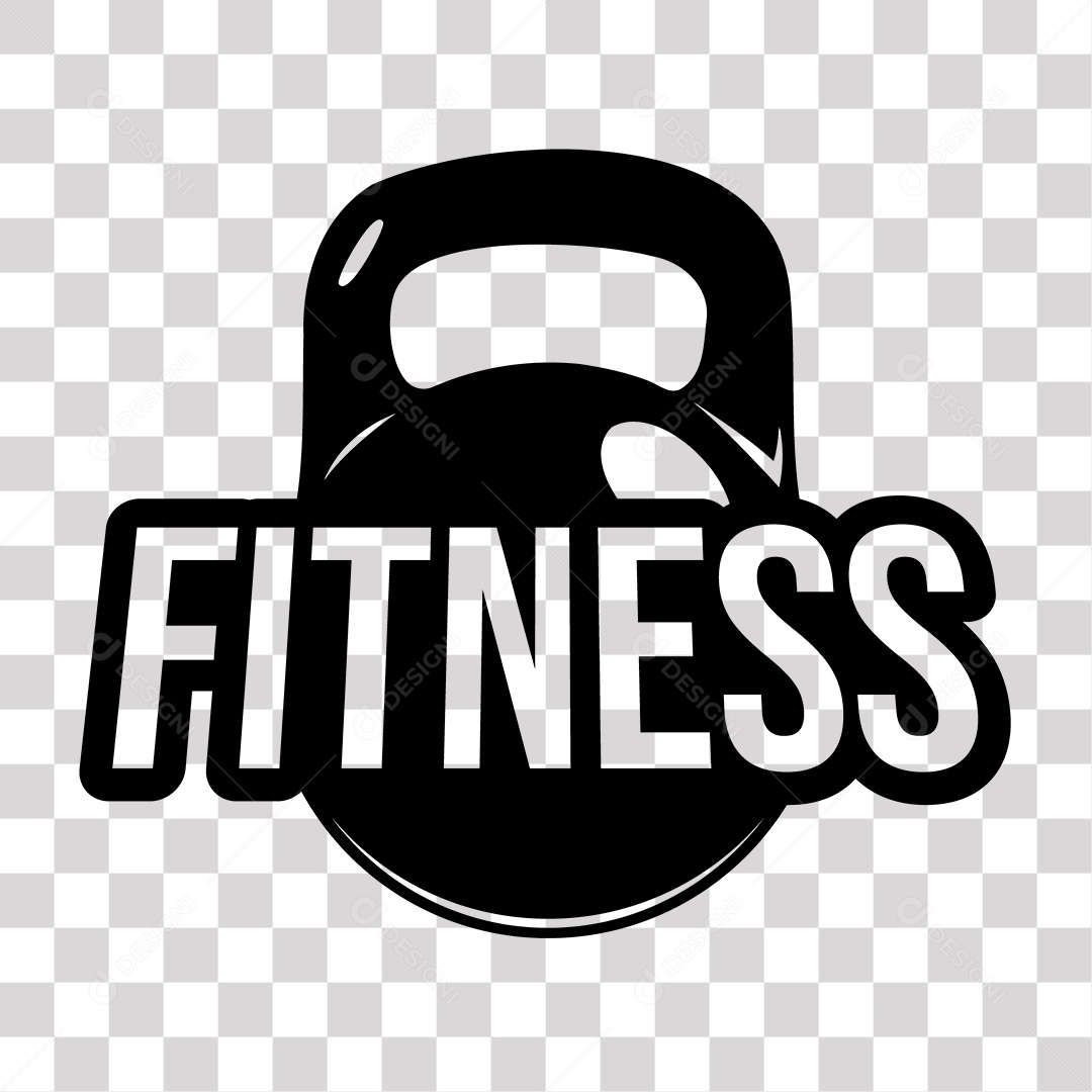 Lettering Academia Fitness EPS + PNG