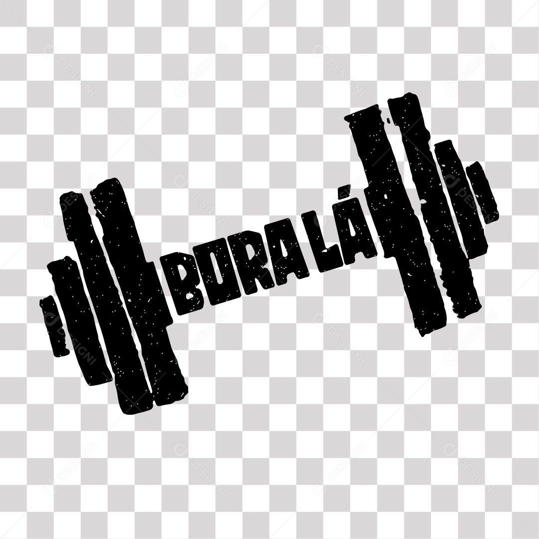 Lettering Academia Bora Lá EPS + PNG