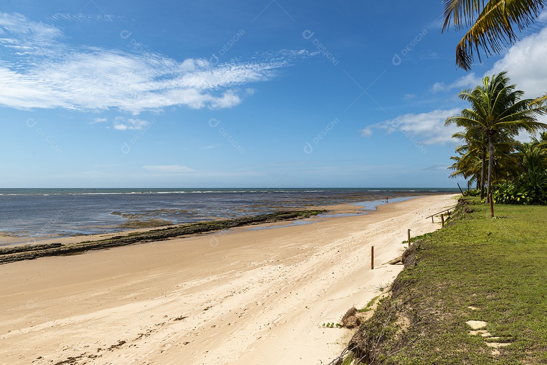 Praia da Espera Itacimirim Bahia Brasil em 9 de dezembro de 2022