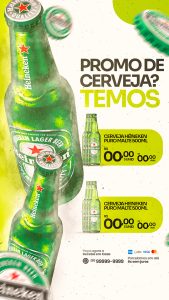 Story Encarte de Cervejaria Promo de Cerveja Temos Social Media PSD Editável