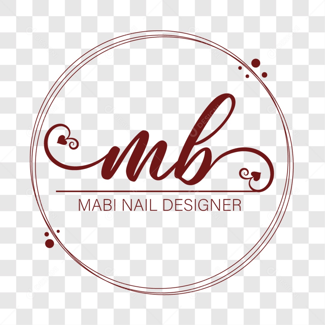 Logo Mabi Nail Designer EPS Editável