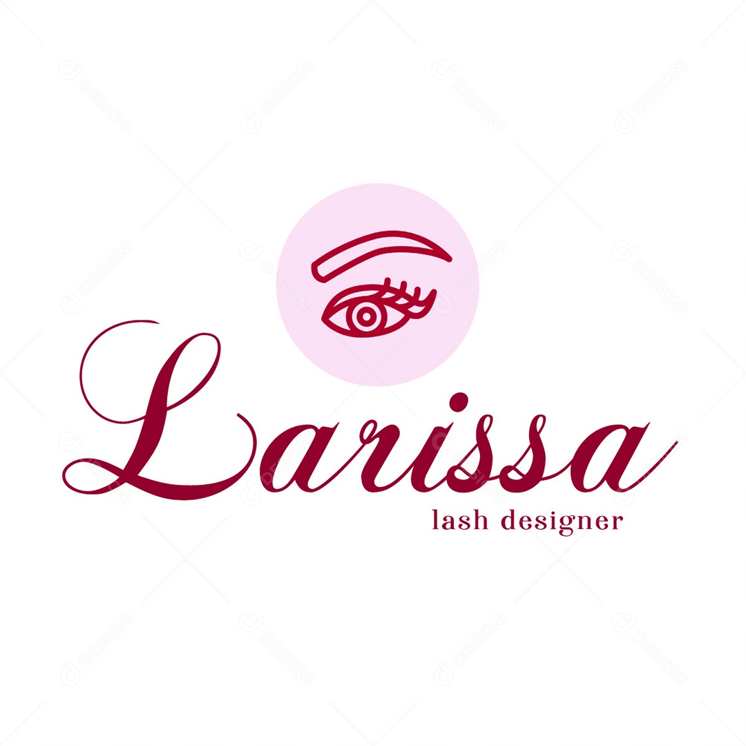 Logo Lash Designer EPS Editável