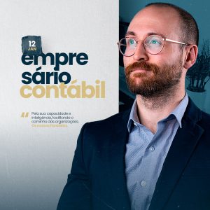 Dia do Empresário Contábil 12 de Janeiro Social Media PSD Editável