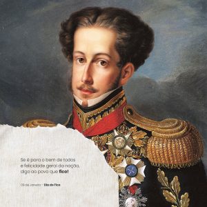 Dia do Fico Permanência de Dom Pedro I No Brasil Permanência em Terras Brasileiras Social Media PSD Editável