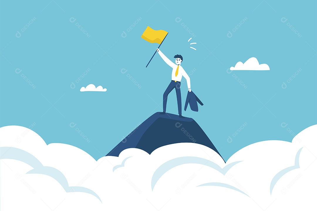 Empreendedores de sucesso no mundo dos negócios lideram a empresa Vetor EPS