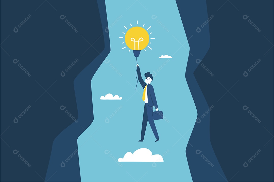 Nova ideia criativa Vetor EPS