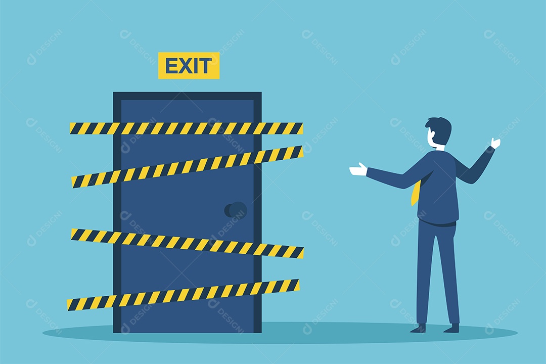 Os Investidores Empresariais não podem escapar quando o mercado de Ações despenca Vetor EPS