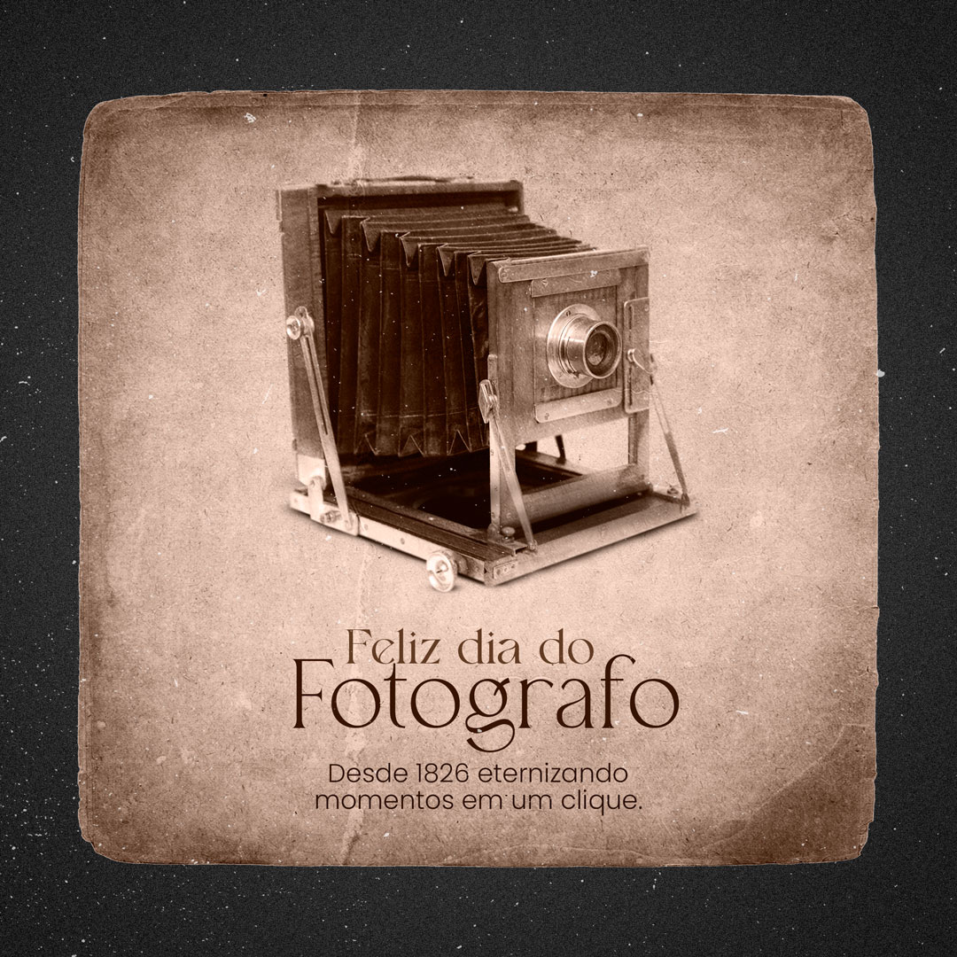 Feliz Dia do Fotógrafo 08 de Janeiro Social Media PSD Eitável
