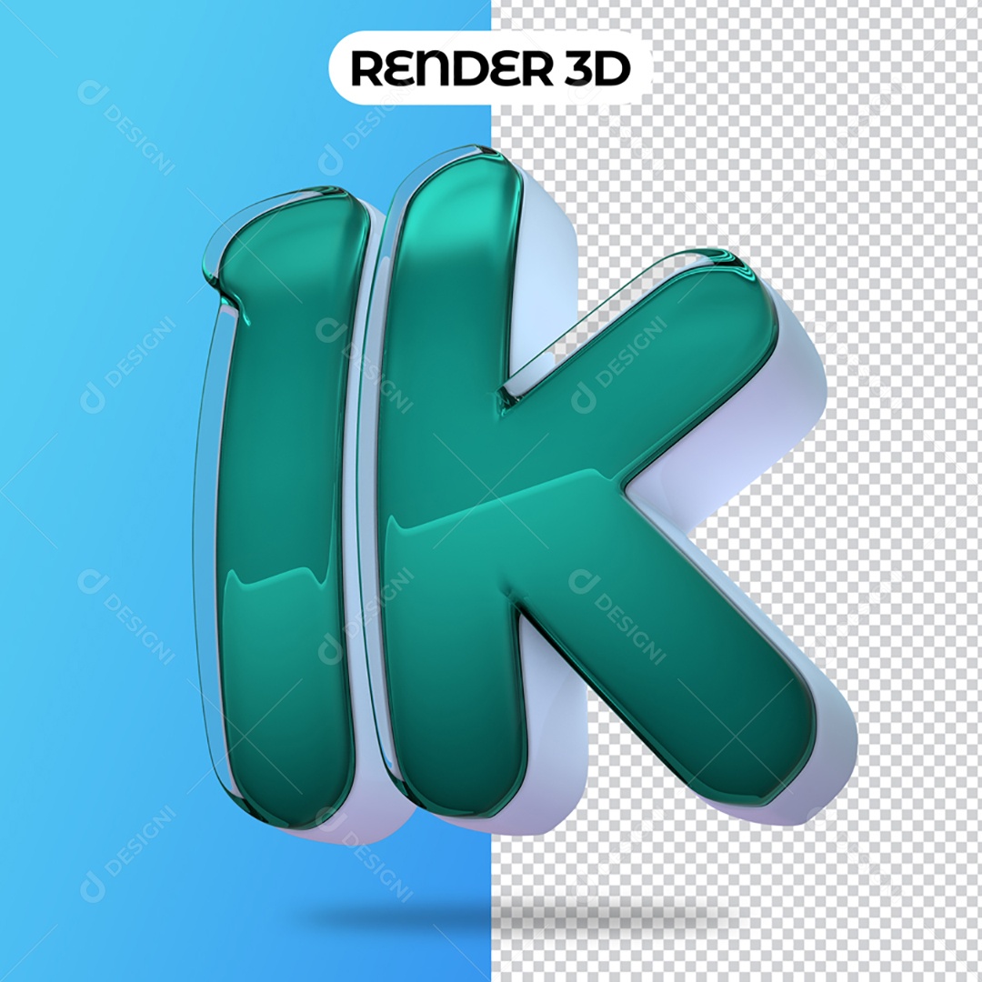 Elemento 3D Para Composição 1K PSD