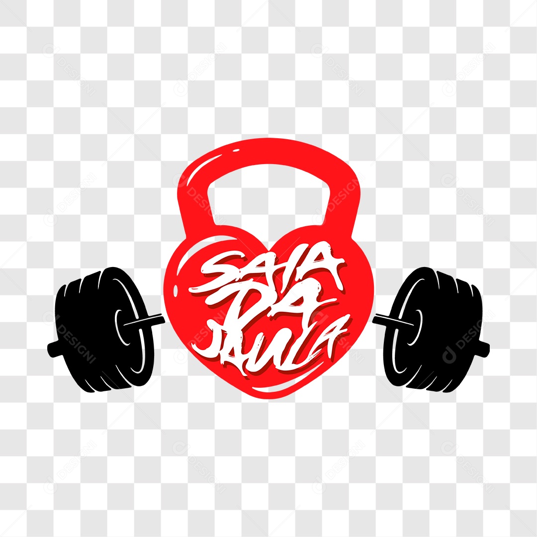 Lettering Academia Saia da Jaula EPS + PNG